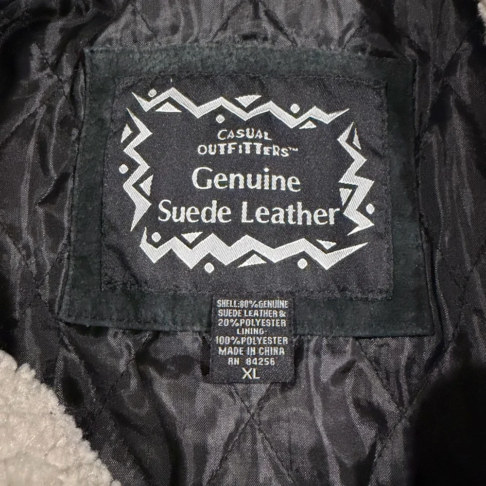 Vintage Aztec Pattern Jacket with Sherpa Lining XL - Picture 6 of 13